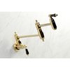 Kingston Brass KS3102PKL Duchess Wall Mount Pot Filler, Polished Brass KS3102PKL